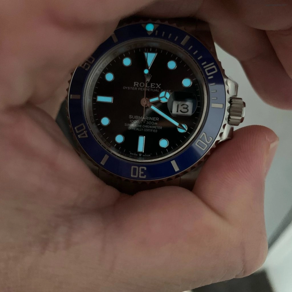 Super Clone Rolex Submariner m126619lb-0003 mit blauer Lünette 41mm