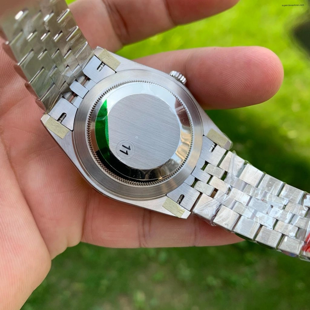 Super Clone Rolex Datejust 126334 mintgrünes Zifferblatt mit Jubilee-Band 41mm