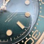 Super Clone Omega Seamaster 210.90.42.20.10.001 Bronze-Gold Titan Mesh-Armband 42 mm