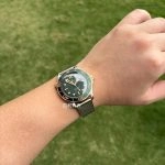 Super Clone Omega Seamaster 210.90.42.20.10.001 Bronze-Gold Titan Mesh-Armband 42 mm