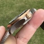 Super Clone Omega Seamaster 210.90.42.20.10.001 Bronze-Gold Titan Mesh-Armband 42 mm