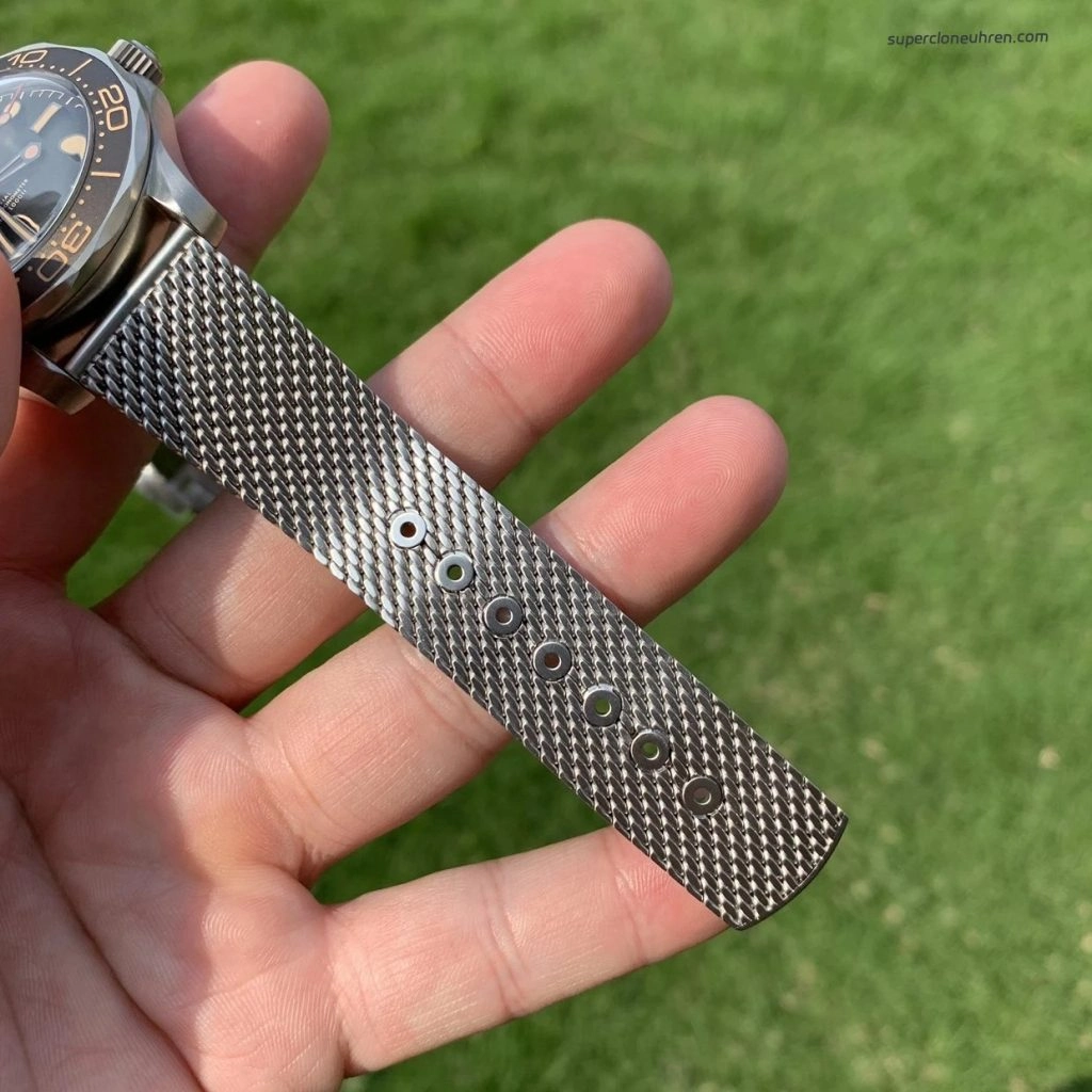 Super Clone Omega Seamaster 210.90.42.20.01.001 Titangehäuse mit Titanband 42 mm