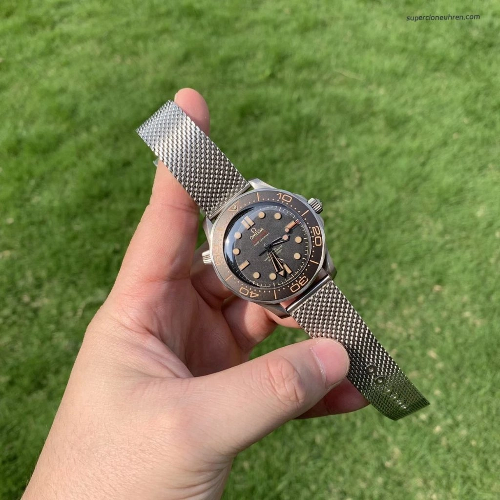 Super Clone Omega Seamaster 210.90.42.20.01.001 Titangehäuse mit Titanband 42 mm