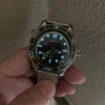 Super Clone Omega Seamaster 210.90.42.20.01.001 Titangehäuse mit Titanband 42 mm