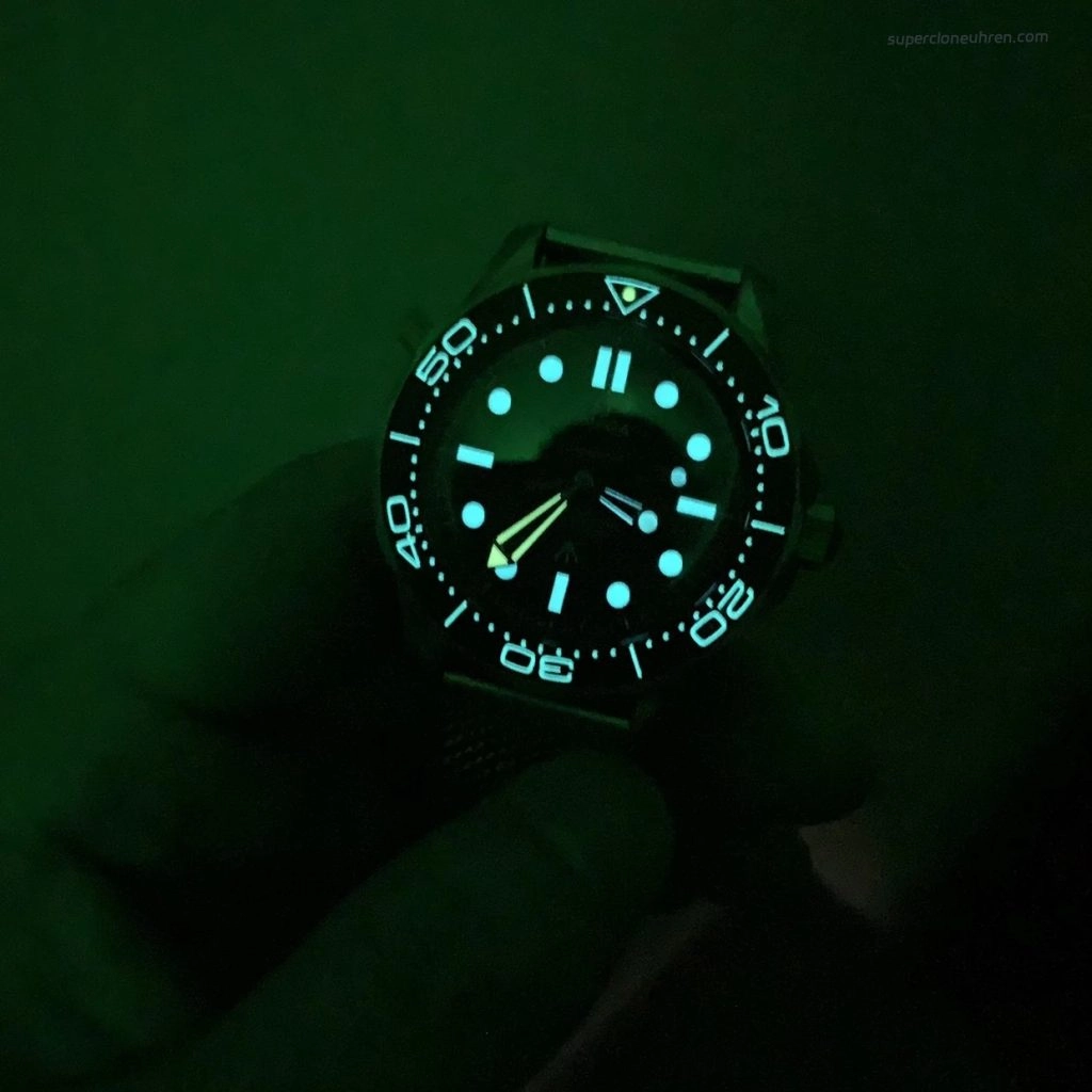 Super Clone Omega Seamaster 210.90.42.20.01.001 Titangehäuse mit Titanband 42 mm