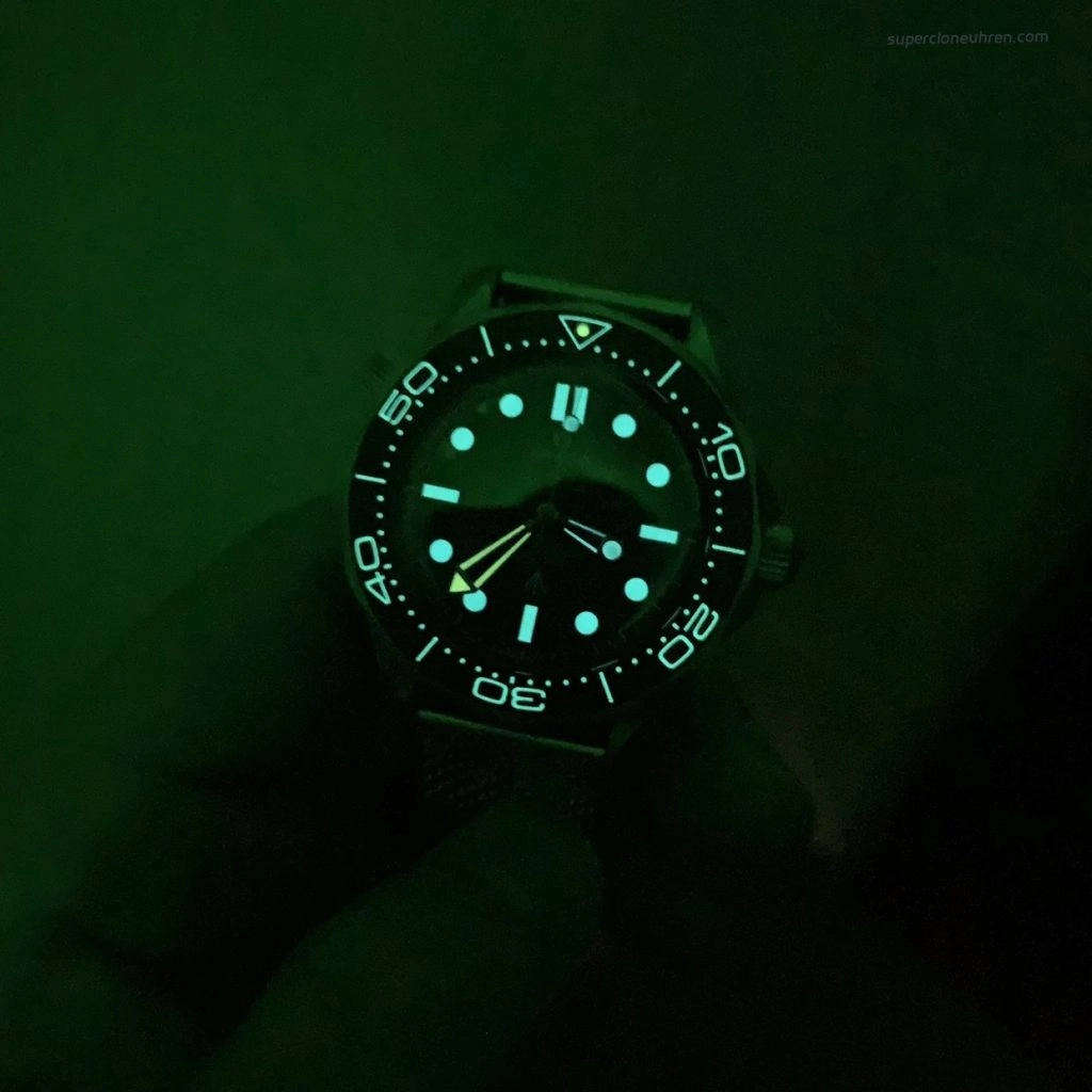 Super Clone Omega Seamaster 210.90.42.20.01.001 Titangehäuse mit Titanband 42 mm