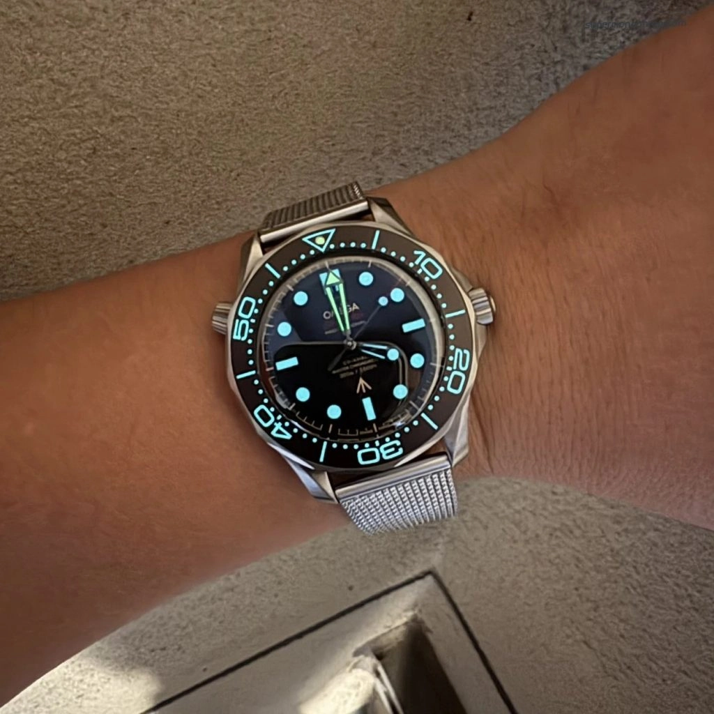 Super Clone Omega Seamaster 210.90.42.20.01.001 Titangehäuse mit Titanband 42 mm