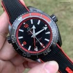 1:1 Super Clone Uhr Omega Seamaster Planet Ocean 215.92.46.22.01.003 Keramikgehäuse 45,5mm