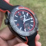 1:1 Super Clone Uhr Omega Seamaster Planet Ocean 215.92.46.22.01.003 Keramikgehäuse 45,5mm