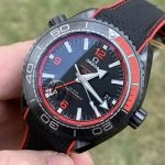 1:1 Super Clone Uhr Omega Seamaster Planet Ocean 215.92.46.22.01.003 Keramikgehäuse 45,5mm
