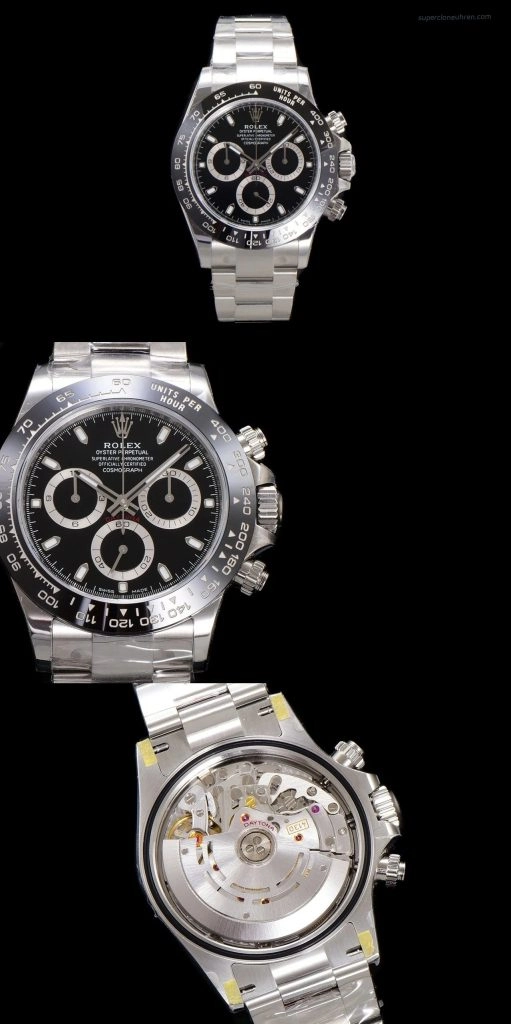 Premium Replica Uhr Rolex Daytona 116500LN schwarze Keramiklünette 40mm