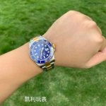Premium Replica Uhr Rolex Submariner 126613LB-0002 Bicolor Blau 41mm