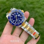 Premium Replica Uhr Rolex Submariner 126613LB-0002 Bicolor Blau 41mm