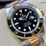 Premium Replica Uhr Rolex Submariner M126613LN-0002 in Bicolor Schwarz 41 mm