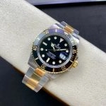 Premium Replica Uhr Rolex Submariner M126613LN-0002 in Bicolor Schwarz 41 mm