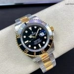 Premium Replica Uhr Rolex Submariner M126613LN-0002 in Bicolor Schwarz 41 mm