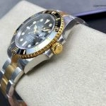 Premium Replica Uhr Rolex Submariner M126613LN-0002 in Bicolor Schwarz 41 mm
