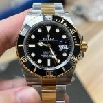 Premium Replica Uhr Rolex Submariner M126613LN-0002 in Bicolor Schwarz 41 mm