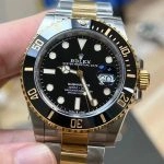 Premium Replica Uhr Rolex Submariner M126613LN-0002 in Bicolor Schwarz 41 mm