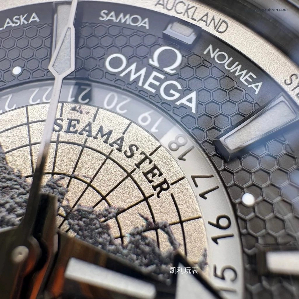 1:1 Super Clone Uhr Omega Seamaster Planet Ocean 215.92.46.22.01.007 Schwarze Keramik 45,5 mm