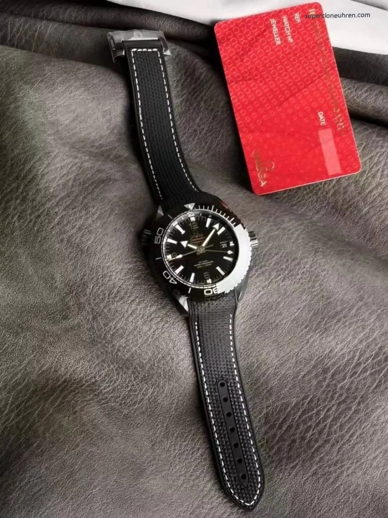 Super Clone Omega Seamaster Planet Ocean 215.92.46.22.01.001 schwarze Keramik 45,5mm