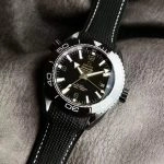 Super Clone Omega Seamaster Planet Ocean 215.92.46.22.01.001 schwarze Keramik 45,5mm