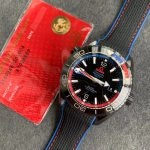 Super Clone Omega Seamaster Planet Ocean 215.92.46.22.01.004 Deep Black Keramik 45,5 mm