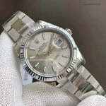 Premium Replica Uhr Rolex Datejust m126334-0003 mit geriffelter Lünette 41mm