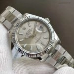 Premium Replica Uhr Rolex Datejust m126334-0003 mit geriffelter Lünette 41mm