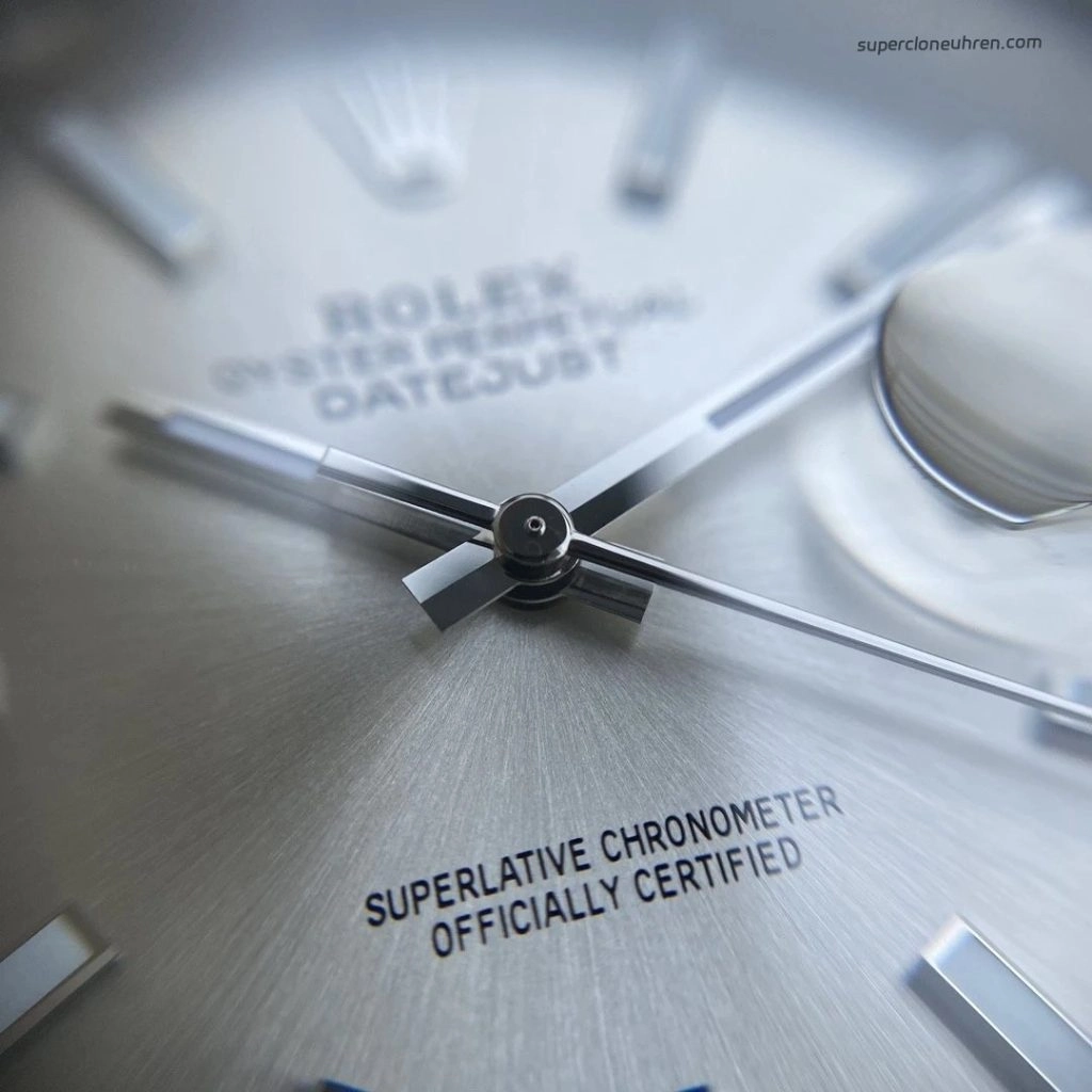 Premium Replica Uhr Rolex Datejust m126334-0003 mit geriffelter Lünette 41mm