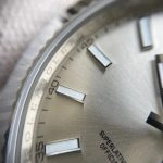 Premium Replica Uhr Rolex Datejust m126334-0003 mit geriffelter Lünette 41mm