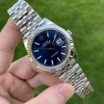 Super Clone Rolex Datejust m126334-0002 blaues Zifferblatt 41mm