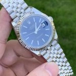 Super Clone Rolex Datejust m126334-0002 blaues Zifferblatt 41mm