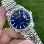 Super Clone Rolex Datejust m126334-0002 blaues Zifferblatt 41mm