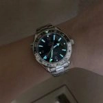 Premium Replica Uhr Omega Seamaster Planet Ocean 215.30.44.22.01.001 schwarz-weisse Keramiklünette 43,5 mm