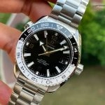 Premium Replica Uhr Omega Seamaster Planet Ocean 215.30.44.22.01.001 schwarz-weisse Keramiklünette 43,5 mm