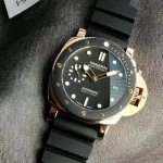 Premium Replica Uhr Panerai Submersible PAM02164 Roségold 44 mm