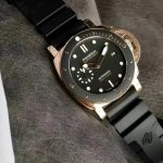 Premium Replica Uhr Panerai Submersible PAM02164 Roségold 44 mm