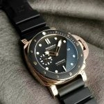 Premium Replica Uhr Panerai Submersible PAM02164 Roségold 44 mm