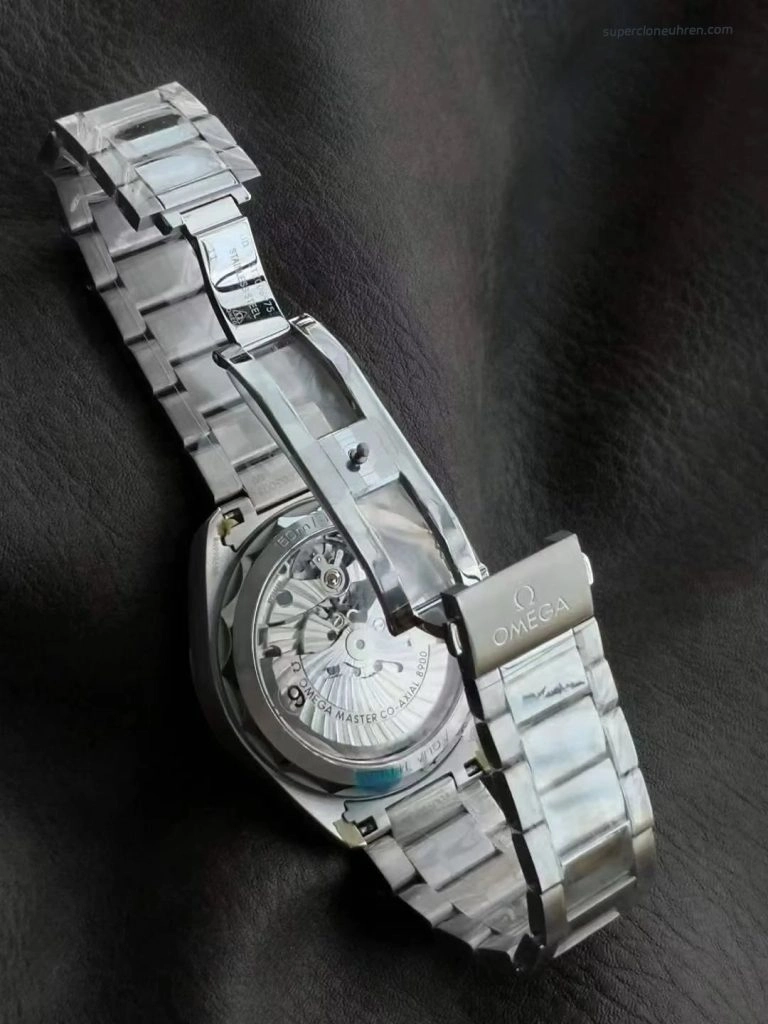 Super Clone Omega Seamaster 220.10.41.21.10.001 grünes Teak-Zifferblatt Edelstahlband 41mm