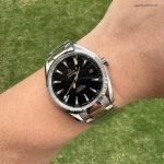 Premium Replica Uhr Omega Seamaster Aqua Terra 231.10.42.21.01.002 Edelstahl Schwarz-Gelb 41,5 mm