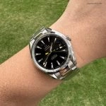 Premium Replica Uhr Omega Seamaster Aqua Terra 231.10.42.21.01.002 Edelstahl Schwarz-Gelb 41,5 mm