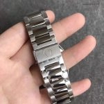 Premium Replica Uhr Omega Seamaster 231.10.42.21.02.001 mit weißem Zifferblatt und Edelstahlband 41,5mm