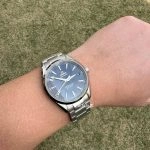 Premium Replica Uhr Omega Seamaster Aqua Terra 231.10.42.21.03.003 blaues Zifferblatt Edelstahlband 41,5 mm