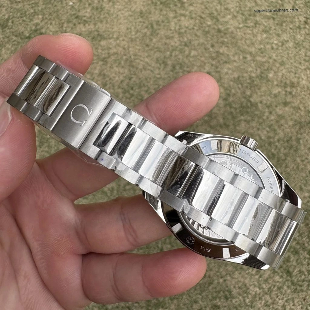 Premium Replica Uhr Omega Seamaster Aqua Terra 231.10.42.21.03.003 blaues Zifferblatt Edelstahlband 41,5 mm