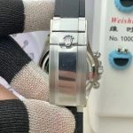 Super Clone Rolex Daytona m126519ln-0004 Diamantindizes mit Oysterflex-Band 40 mm