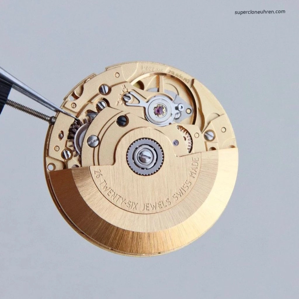Premium Replica Uhr Rolex Datejust m278273-0030 Oystersteel-Gelbgold mit Diamantindizes 31 mm