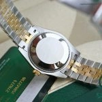 Premium Replica Uhr Rolex Datejust m278273-0030 Oystersteel-Gelbgold mit Diamantindizes 31 mm