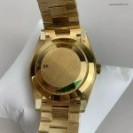 Premium Replica Uhr Rolex Day-Date 228238-0004 Schwarzes Zifferblatt Gelbgold-Optik 40mm