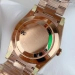 1:1 Super Clone Uhr Rolex Day-Date 228235-0056 Roségold mit Perlmutt-Zifferblatt 40mm